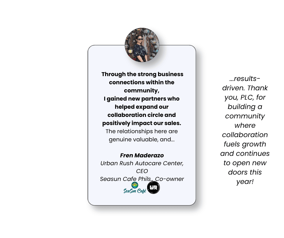 PLC partner testimonial — Fren Maderazo, Urban Rush Autocare Center